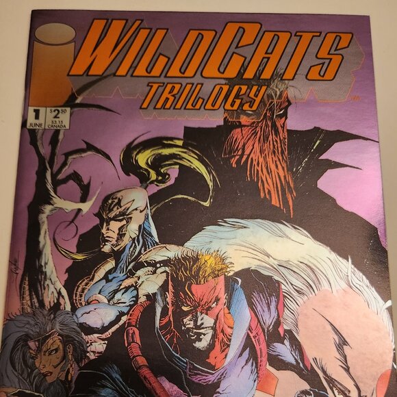 WildC.A.T.S. Trilogy #1 (1993) Image Comics, Brandon Choi, Foil Cvr, 1st App, NM - Picture 1 of 14